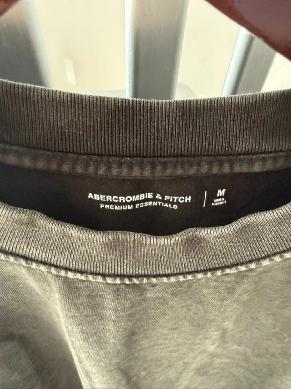 Abercrombie & Fitch Boxy T-Shirt Medium Charcoal - Picture 2 of 2